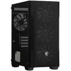 Корпус MSI MAG Forge M100A, Mini Tower, m-ATX, Black, 1x3.5"/1x2.5", 2xUSB2.0, USB3.0