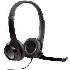 Гарнитура Logitech H390 (USB, элементы управления на кабеле, кабель 2.33м) (M/N: A00146)