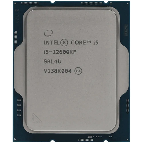 Intel Core i5-12600KF, S1700/10 cores/Alder Lake/3.6GHz/20MB L3/10nm/150W, OEM