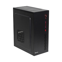 Корпус HuntKey HK360, Midi Tower, ATX, Black, 1x3.5"/3x2.5", 2xUSB3.0