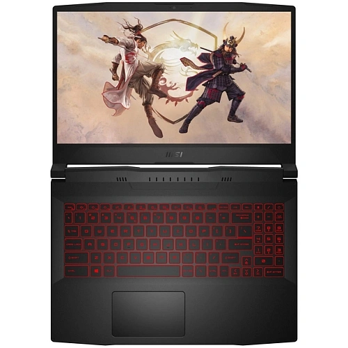 Ноутбук MSI Katana GF66 11UD, Core i5-11400H/15.6"FHD/16GB/512GB/GF RTX3050Ti 4GB/LAN/DOS