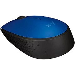 Мышь беспроводная Logitech M171 Blue (синяя, оптическая, 1000dpi, 2.4 GHz/USB-ресивер) (M/N: M-R0060 / C-U0010)