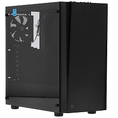 Корпус Thermaltake Versa J21 TG, Midi Tower, ATX, Black, 2x3.5"/2x2.5", 2xUSB, 2хUSB3.0