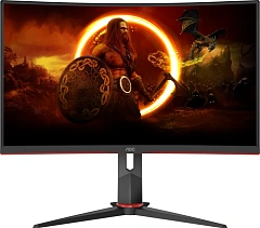 Монитор 27" AOC C27G2Z3/BK/01, Black-Red, VA, 1920x1080@280Hz, 300кд/м2, 3000:1, 2xHDMI, DP