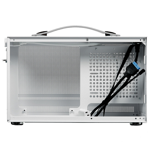 Корпус PCCooler I100 PRO MESH WH ITX USB3.0 1x3.5", 1x2.5"  Поддержка SFX Блока питания, Поддержка Видеокарты до 300мм, White