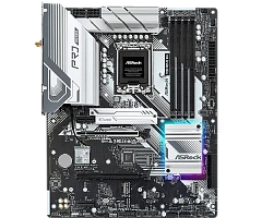 Матплата ASRock Z790 Pro RS WiFi, iZ790, S1700, ATX, 4DDR-5, 8SATA, 2xPCI-Ex16, 4xM.2, HDMI,DP,17USB