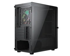 Корпус Cougar Purity RGB, Mini Tower, m-ATX, Black, 2x3.5"/2x2.5", USB2.0, 2xUSB3.0