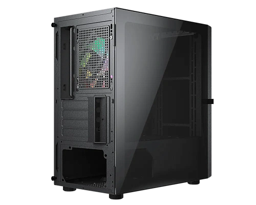 Корпус Cougar Purity RGB, Mini Tower, m-ATX, Black, 2x3.5"/2x2.5", USB2.0, 2xUSB3.0