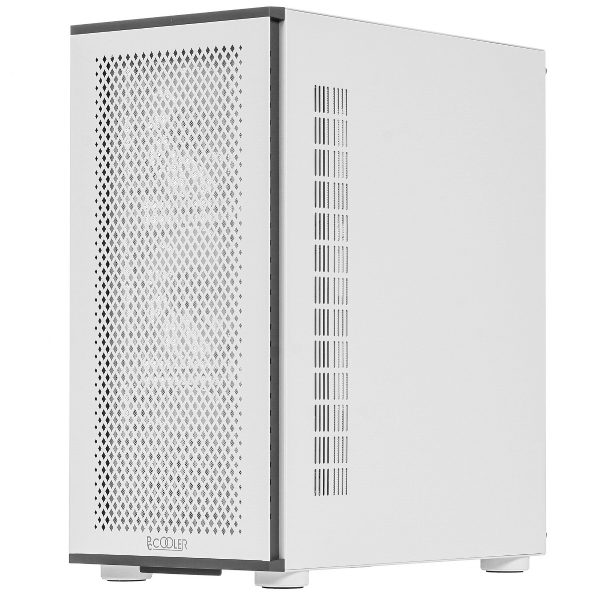 Корпус PCCooler ME200W MESH WH EATX/ATX/mATX/ITX 2x3.5", 4x2.5", USB3.0, 2xUSB2.0 3xFAN ARGB included (3x спереди ) White