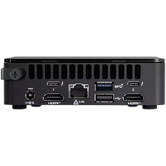 ASUS NUC 13pro/RNUC13ANKI300002I/Intel Core i3-1315U/Intel UHD Graphics/4xUSB/M.2 22x80 NVMe; 22x42 SATA/2,5Gbe LAN/2xHDMI/ 2x Thunderbolt 4 (USB-C+DP)/no Storage/no RAM/AX211.NGWG.NV/no OS/EU Cord/Slim Kit(L6)/EAN:4711387502051