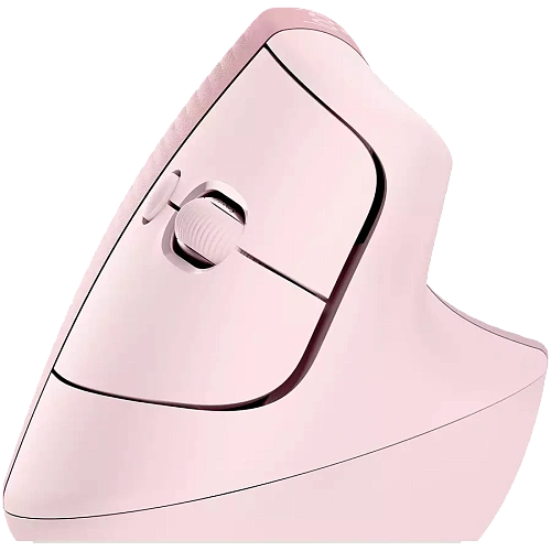 Мышь беспроводная Logitech LIFT ROSE (400-4000 dpi, Bluetooth, USB-ресивер Logi Bolt®, 4 настраиваемые кнопки)