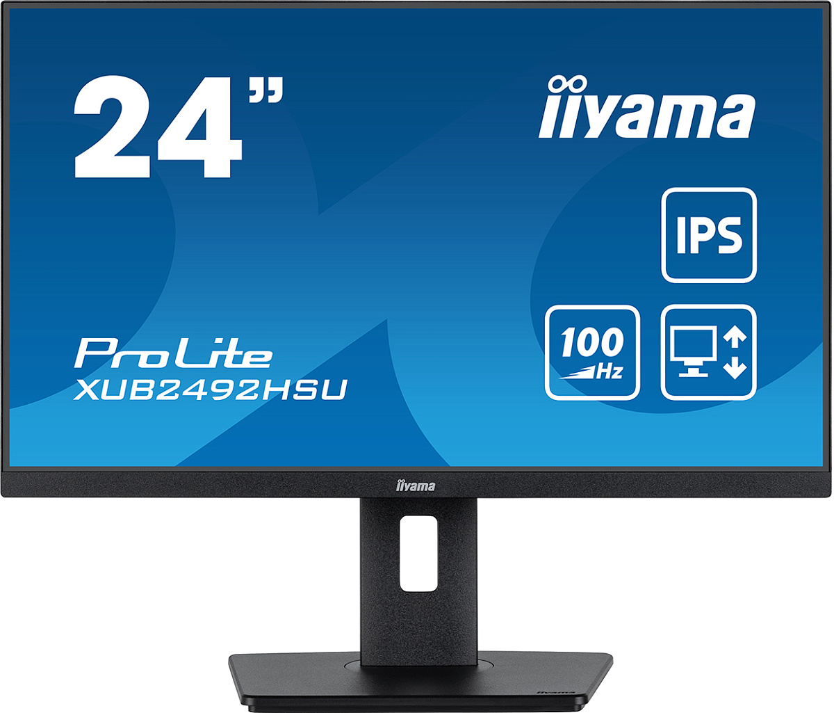 Монитор LCD 24'' 16:9 1920х1080(FHD) IPS, 100Mhz, nonGLARE, 250cd/m2, H178°/V178°, 1300:1, 80M:1, 16.7M, 0,4ms, HDMI, DP, USB, HDCP, 3Y, Black