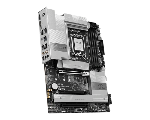 Материнская плата MSI PRO Z890-A WIFI LGA1851 4xDDR5 4xSATA3 RAID 4M.2 1xHDMI 2xType-C DisplayPort ()Thunderbolt 4) ATX