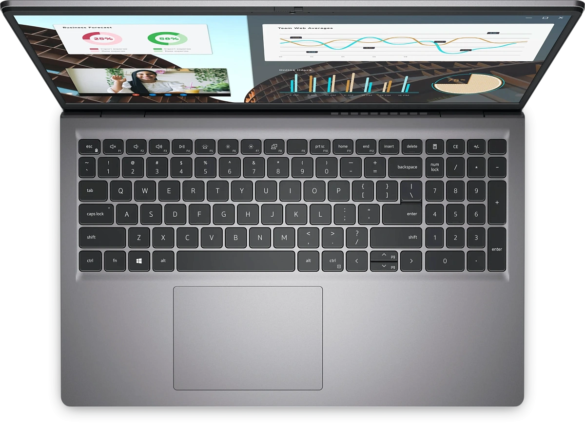 Ноутбук Dell/Vostro 3530/1г/Core i3/1305U/1,6 GHz/8 Gb/M.2 PCIe SSD/512 Gb/No ODD/Graphics/UHD/256 Mb/15,6 ''/1920x1080/Windows 11/Pro/64/Realtek Wi-F