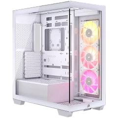 CORSAIR iCUE LINK 3500X RGB Mid-Tower PC Case - White