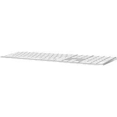 Magic Keyboard with Touch ID and Numeric Keypad for Mac models with Apple silicon - Russian - White Keys,Model A3119