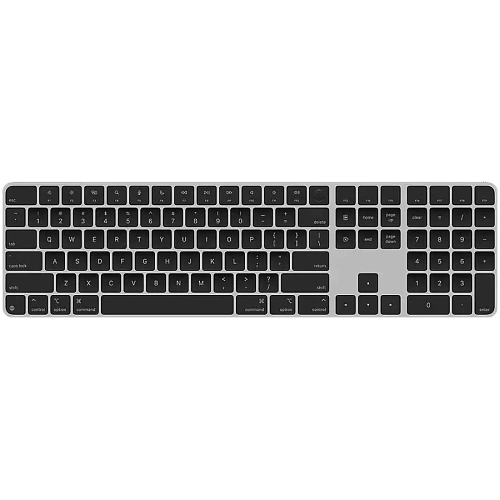 Magic Keyboard with Touch ID and Numeric Keypad for Mac models with Apple silicon - Russian - Black Keys,Model A3119