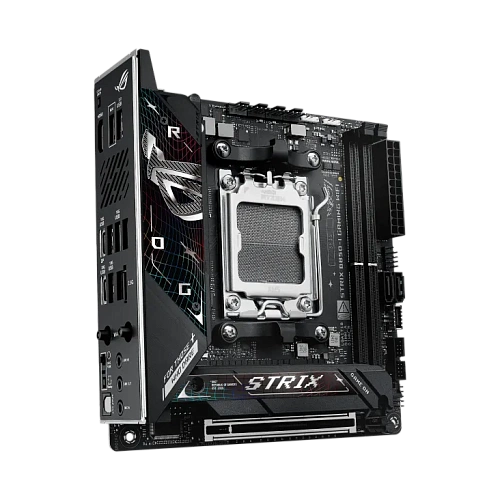 Материнская плата ASUS ROG STRIX B850-I GAMING WIFI AM5 2xDDR5 2xSATA 2xM.2 HDMI USB-C Mini-ITX