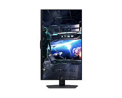 Игровой монитор Odyssey G7 27" SAMSUNG LS27DG702EIXCI IPS 4K UHD (3840x2160) 144Hz 1мс 350кд/м2 1000:1 2xHDMI 1xDP 2xUSB3.0, USB-B Upstream Port, Ethernet, Wi-Fi 5, Bluetooth, Регулируемая по высоте подставка 120мм, Поворот Экрана, Черный с Подсветкой