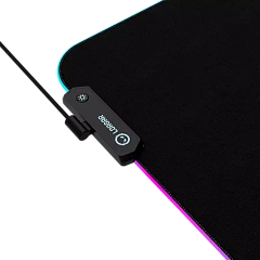 Lorgar Steller 913, Gaming mouse pad, High-speed surface, anti-slip rubber base, RGB backlight, USB connection, Lorgar WP Gameware support, size: 360mm x 300mm x 3mm, weight 0.250kg