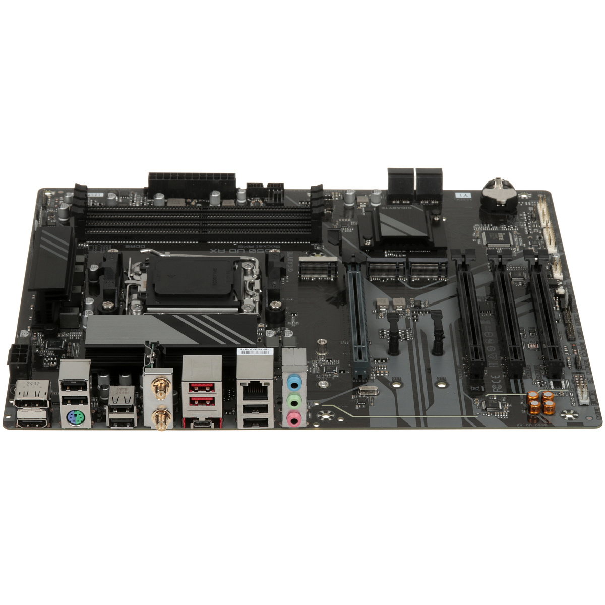 Матплата Gigabyte B650 UD AX, AM5, ATX, 4DDR-5, 4xPCI-Ex16, 4SATA, 3xM.2, HDMI, DP, 18USB