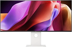 Монитор жидкокристаллический LG МониторжидкокристаллическийLG40U990AWARU 40'' 21:9 5120x2160(5K) IPS, Curved, 120 Hz, 450cd/m2, 2xHDMI, DP, Speakers, White