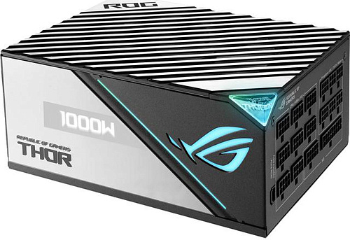 БП ATX 1000W Asus ROG Thor 1000P2, Platinum,20+4/24+4/24+8/20+4+8/24+4+8/24+8+8,13.5сm, 8x6+2p PCI-E