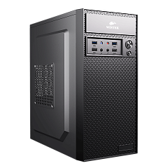 Корпус Wintek K260, Mini Tower, mATX, Black, 2x3.5"/2х2.5", 2xUSB 2.0, 2xUSB 3.0