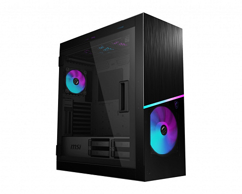 Корпус MSI MPG Sekira 500X, Midi Tower, E-ATX, Black-Silver, 4x3.5"/3x2.5", 4xUSB3.0, USB-C, RGB