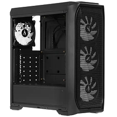 Корпус Zalman N5 MF, Midi Tower, ATX, Black, 2x3.5"/4x2.5", 2xUSB, USB3.0, RGB