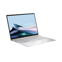 Ноутбук Asus 90NB14W2-M00LP0 Zenbook 14 UX3405CA-PP157W 14" 3К (2880 x 1800)  OLED 120Hz/Intel ARL H Core Ultra 9 /16GB/1TB SSD/Intel Arc Graphics/Wi-Fi 7/BT5.4/IR+FHD Camera/BKLT/Windows 11 Home/1Y/Foggy Silver