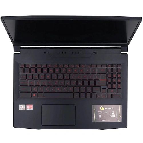Ноутбук MSI Bravo 15 B5DD, Ryzen 5 5600H/15.6"FHD/8GB/512GB/Radeon RX5500M 4GB/LAN/DOS