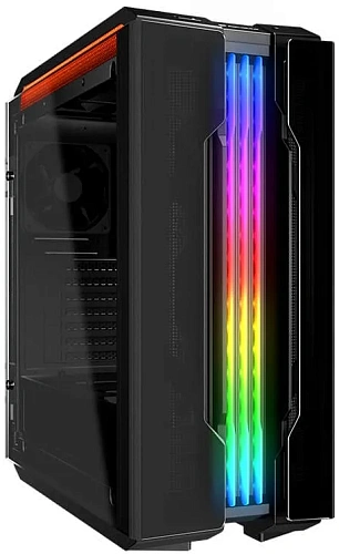 Корпус Cougar Gemini T, Midi Tower, ATX, Black, 2x3.5"/3x2.5", 2xUSB3.0, USB-C, RGB