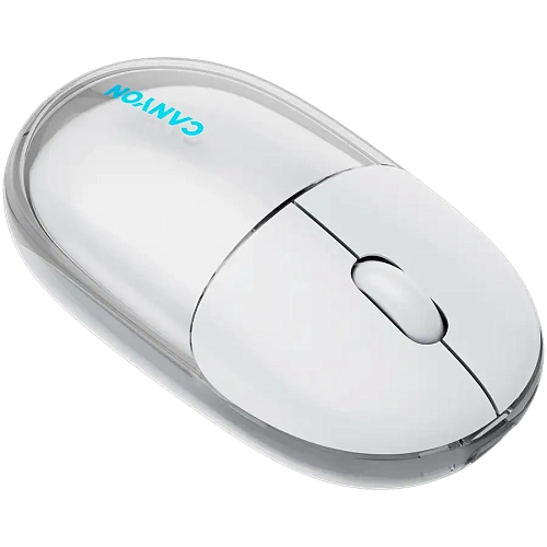 CANYON mouse OnClick 24 BT/ Wireless Transparent/White