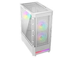 Корпус Cougar Airface RGB, Midi Tower, ATX, White 2x3.5"/2x2.5", USB2.0, 2xUSB3.0