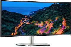 Монитор 34" Dell U3423WE, Black, IPS, 3440x1440@60Hz, 300кд/м2, 5ms, 2xUSB-C, 2xHDMI, DP