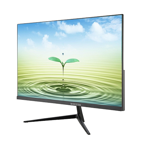 Монитор 23.8" Wintek CM24F17, Black, IPS, 1920x1080@75Hz, 250кд/м2, 1000:1, 5ms, VGA, HDMI