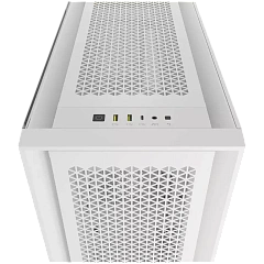 CORSAIR 5000D CORE AIRFLOW Mid-Tower ATX PC Case - White