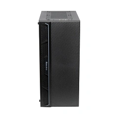 Корпус HuntKey GS450S, Midi Tower, ATX, m-ATX, Black, 2x3.5"/2x2.5", 2xUSB2.0, USB3.0, Без Б/П