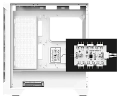 Корпус MSI MAG Forge 320R Airflow, Midi Tower, ATX, White, 2x3.5"/3x2.5", 2xUSB3.2