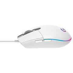 Мышь Logitech G102 LightSync, White, Wired, Gaming, Optical, 8000dpi, RGB backlight, USB