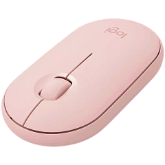 Мышь Logitech Pebble 2 M350S, Rose, Wireless, Optical, 4000dpi, 1 x AA, BT