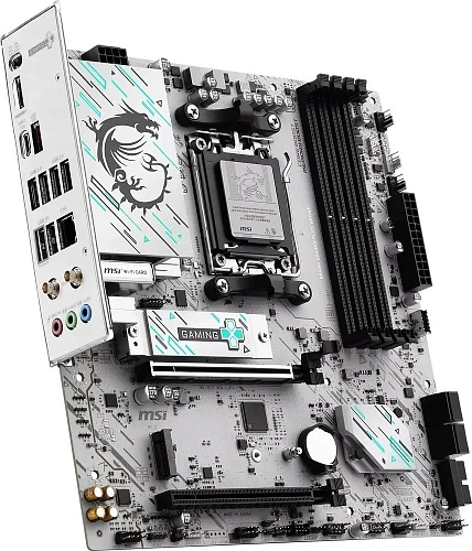 Материнская плата MSI B840M GAMING PLUS WIFI6E AM5 4xDDR5 4xSATA3 RAID 2xM.2 HDMI Type-C mATX