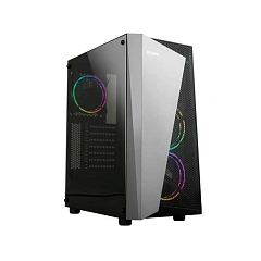 Корпус Zalman S4 Plus, Midi Tower, ATX, Black-Grey, 2x3.5"/1x2.5", 2xUSB, USB3.0