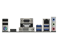 Матплата ASRock A520M-HDV, AM4, mATX, 2DDR-4, 1xPCI-Ex16, 4SATA, 1xM.2, VGA, DVI, HDMI, 12USB