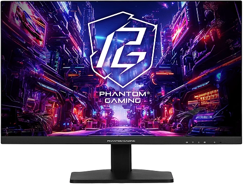 Монитор 27" ASRock PG27QFT1B, Black, IPS, 2560x1440@180Hz, 400кд/м2,1000:1, 1ms, 2xHDMI, DP