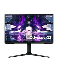 Монитор 24" Samsung Odyssey G3 LS24DG302EIXCI, Black, VA,1920x1080@144Hz,250кд/м2,3000:1,1ms,HDMI,DP