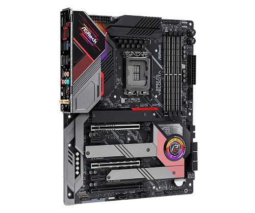 Матплата ASRock Z690 PG Velocita, iZ690,S1700,ATX,4DDR-5,3PCI-Ex16,6SATA,4xM.2,HDMI,DP,17USB