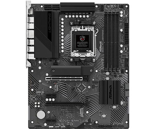 Матплата ASRock B650 PG Lightning, AM5, ATX, 4DDR-5, 2xPCI-Ex16, 4SATA, 3xM.2, HDMI, 19USB