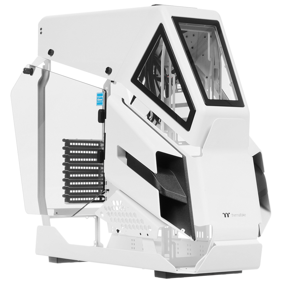 Корпус Thermaltake AH T600 Snow, Full Tower, ATX, White, 2x3.5"/3x2.5", USB2.0, 2xUSB3.0, USB-C